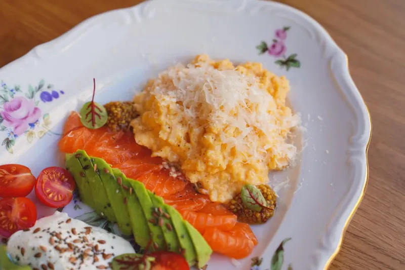 Cream Cheese Scrambled Eggs Recipe