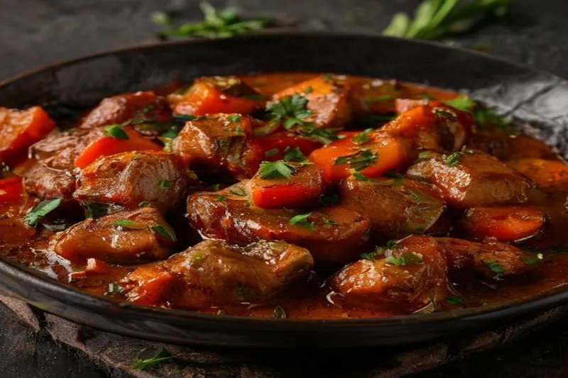 Lugai Gosht Recipe - Mutton In Spicy Tomato Onion Gravy — photo 2