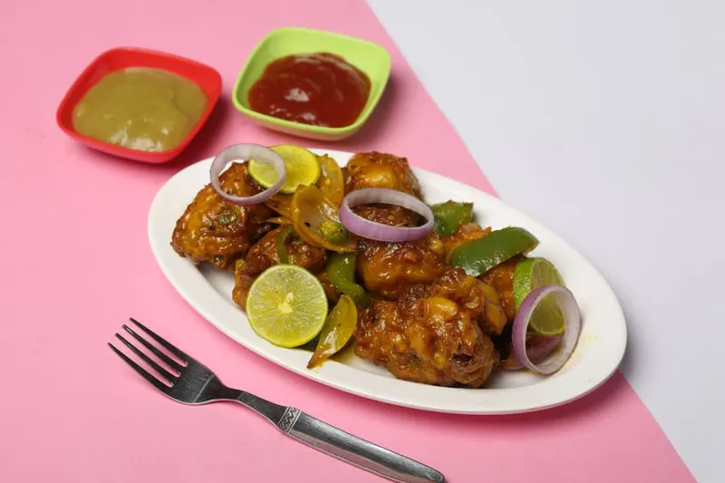 Kadai Chicken Recipe - Chicken Cooked With Onion And Capsicum
