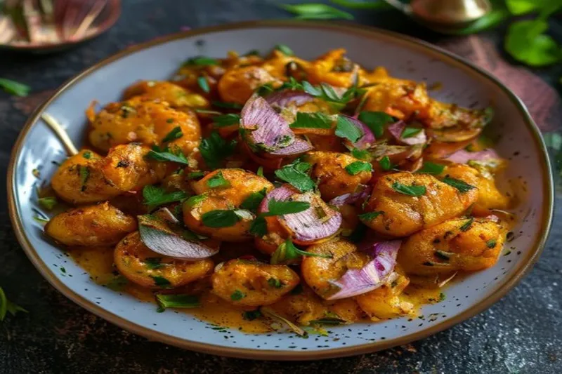 No Onion And No Garlic Aloo Gajar Matar Ki Sabzi (Recipe In Hindi)