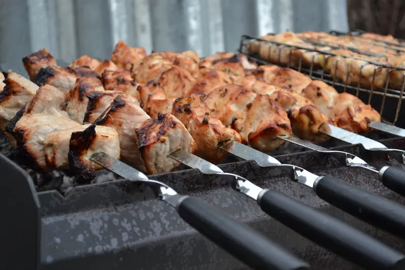 Lebanese Style Shish Tawook Recipe - Grilled Chicken Skewers — photo 2