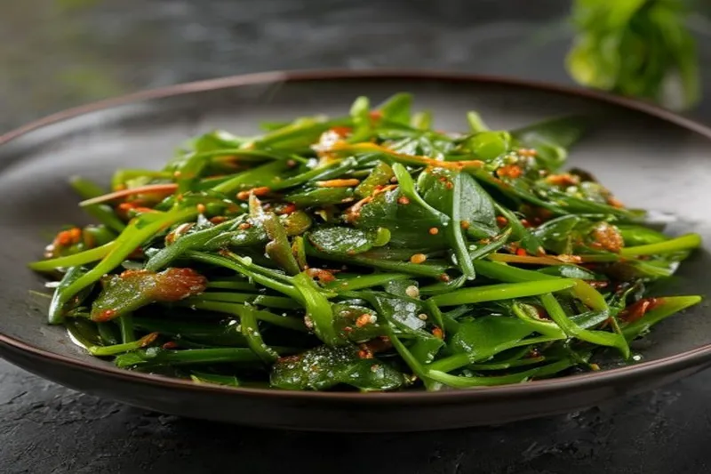 Fujian Style Green Vegetables Stir Fry Recipe — photo 2