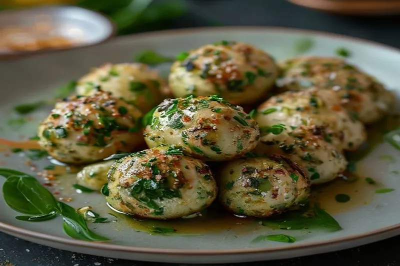 Garlic Spinach Balls Recipe — photo 2