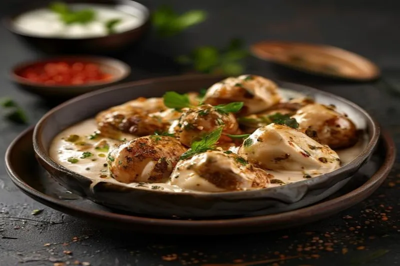 Dahi Baingan Recipe - Brinjal In Curd Based Gravy
