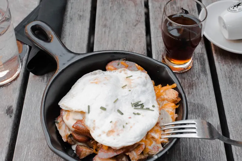 Skillet Potato And Eggs Recipe