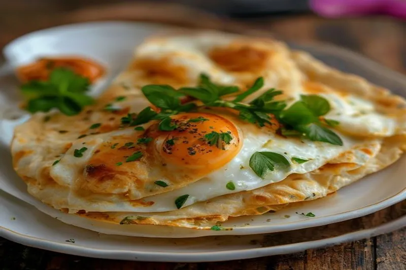 Egg Stuffed Paratha Recipe
