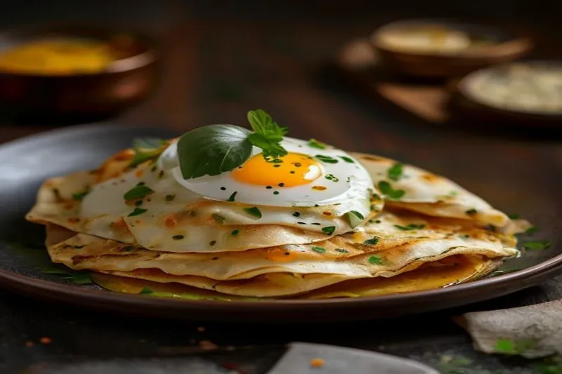 Egg Stuffed Paratha Recipe — photo 2