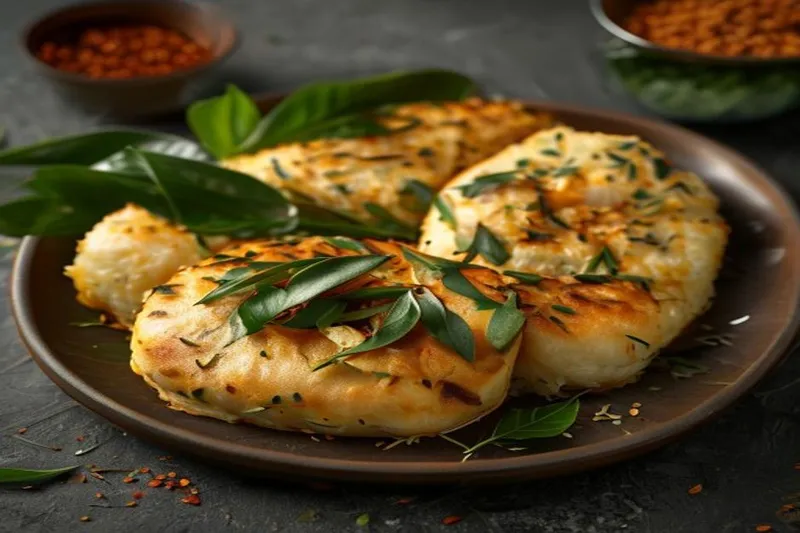 Karnataka Style Sabsige Soppu Akki Rotti (Dill leaves and flattened Rice Bread Recipe)