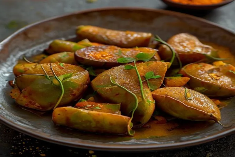 Pudlangai Porial Recipe - Snake Gourd Porial Recipe