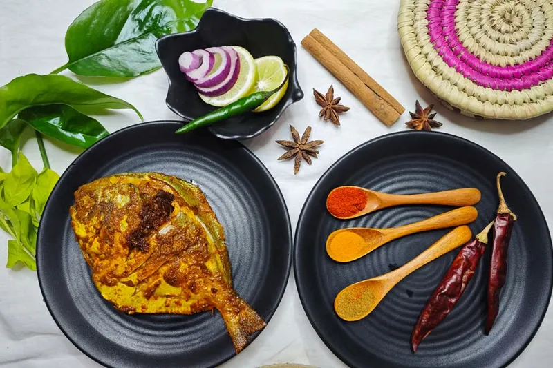 Kasuri Methi Mach Recipe - Dry Fenugreek Flavoured Fish Curry