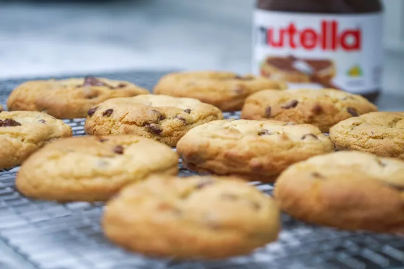 Chocolate Nutella Lava Cookies Recipe