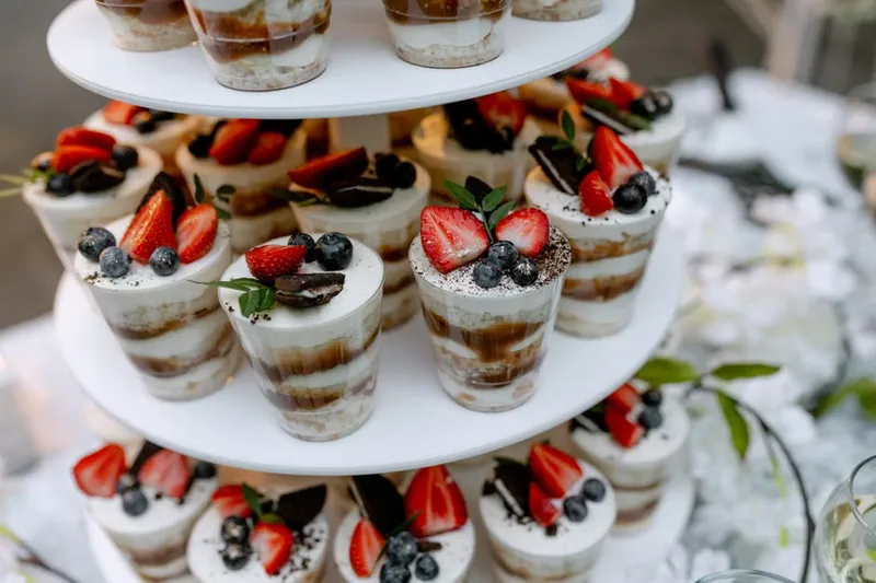 Carrot Cake Parfait With Custard And Strawberries Recipe
