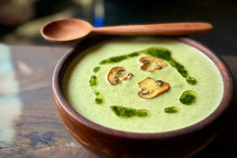 Mushroom and Broccoli Soup Recipe - Mushroom and Broccoli Soup Recipe — photo 2