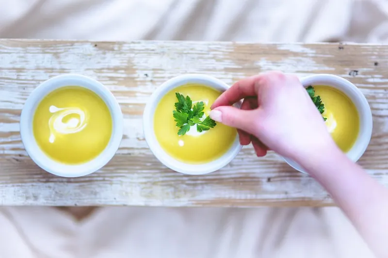 Creamy Radish Soup Recipe With Sweet Potato — photo 2
