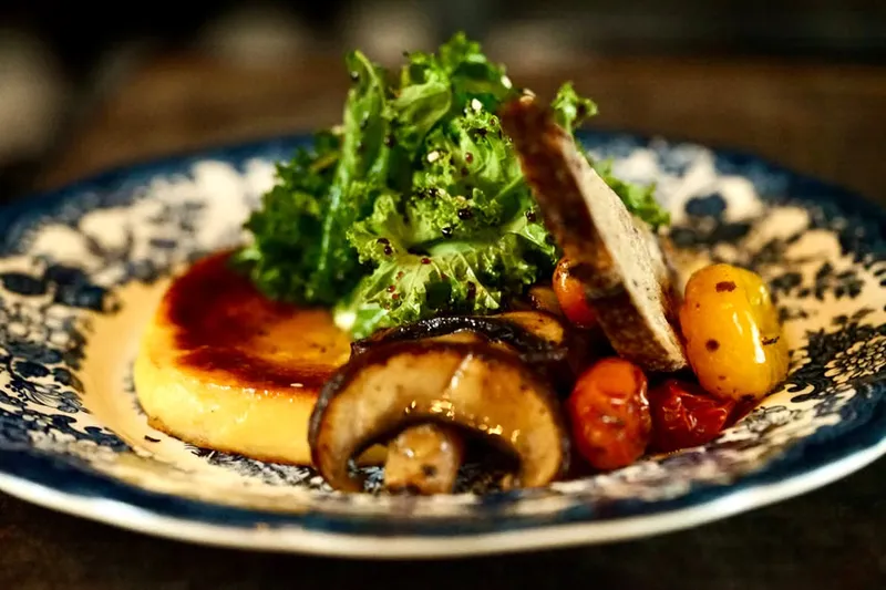Polenta Pizza With Vegetables Recipe