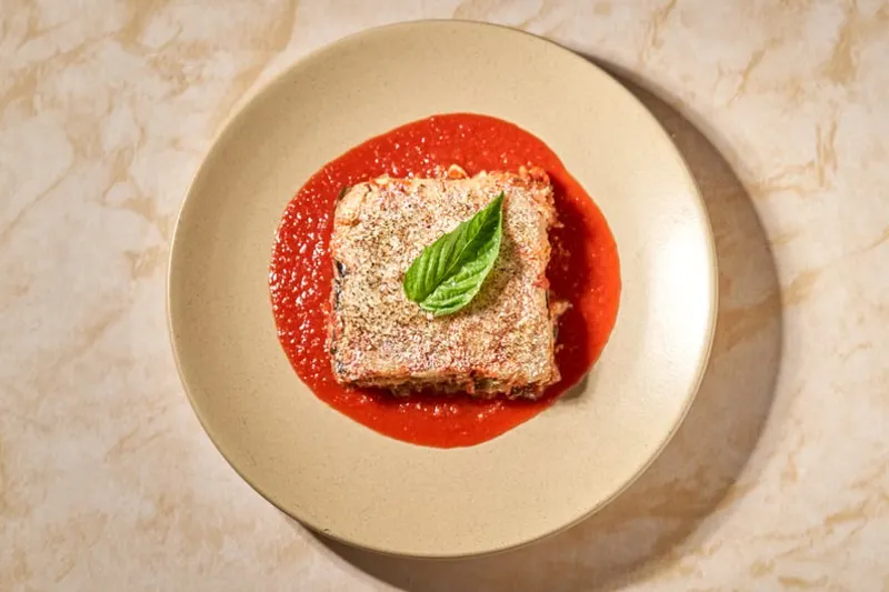 Roasted Eggplant Parmigiana Recipe