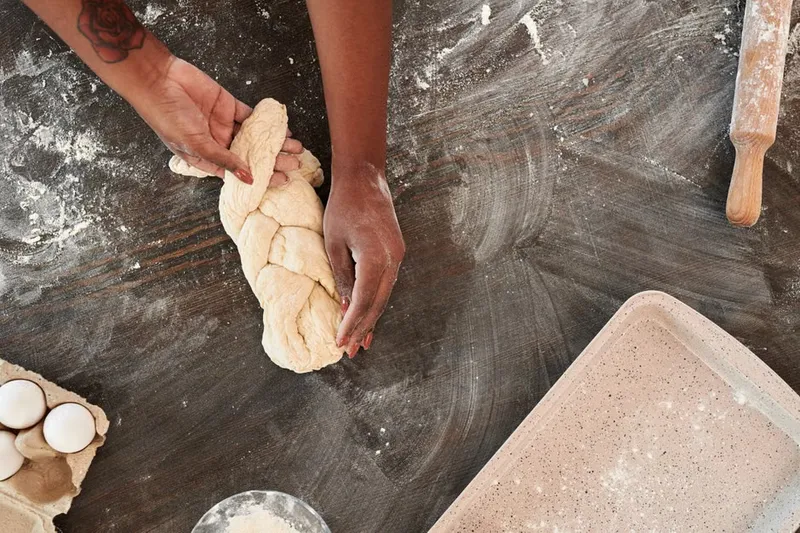 Milk Braid Rolls Recipe