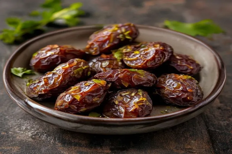 Malabar Style Dates Coriander Chutney Recipe - Malabar Style Dates Coriander Chutney Recipe