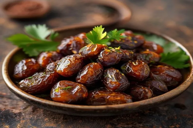 Malabar Style Dates Coriander Chutney Recipe - Malabar Style Dates Coriander Chutney Recipe — photo 2