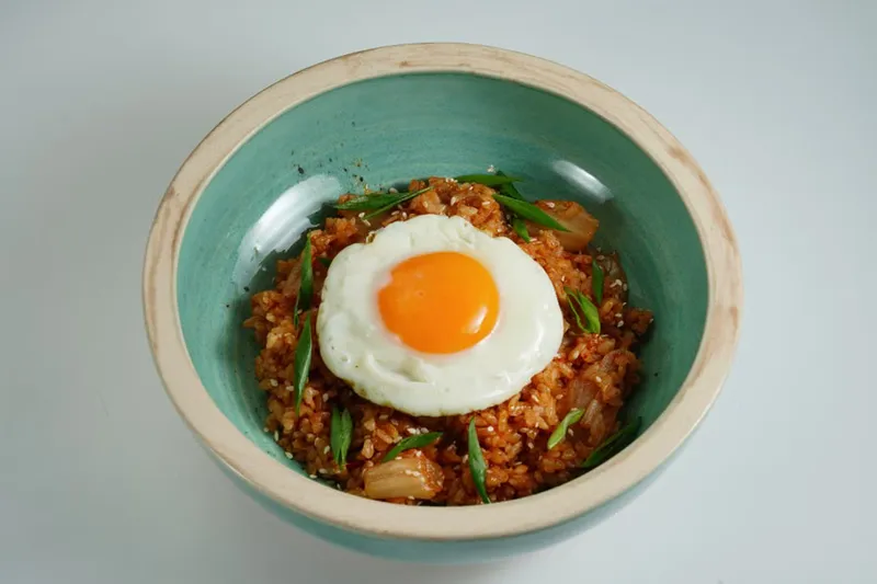 Lebanese Style Caramelized Onion Pilaf with Fried eggs Recipe — photo 2