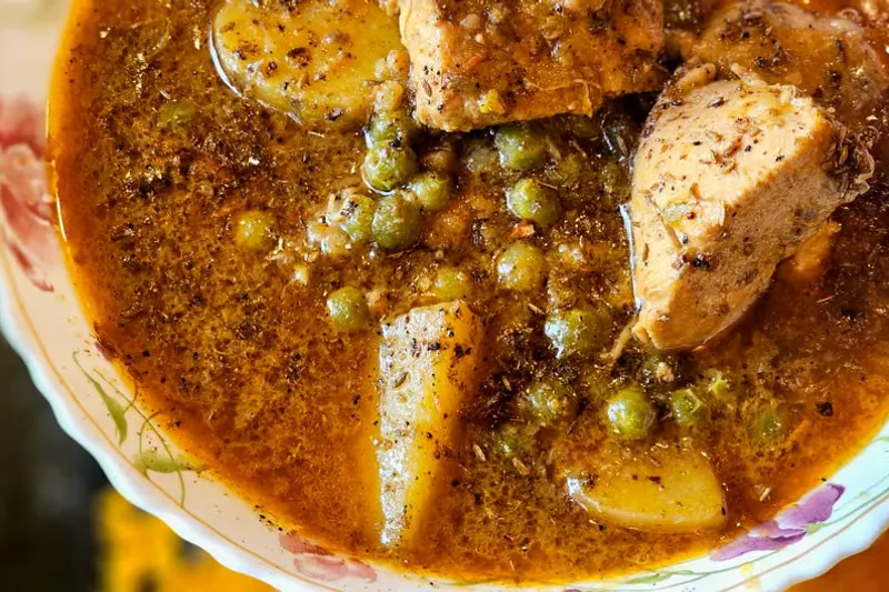 Mizoram Style Arsa Beipenek Recipe - Spicy Chicken Stew — photo 2