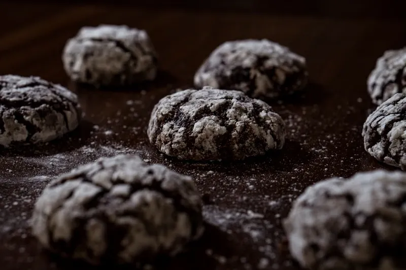 Chocolate Crinkle Cookies Recipe