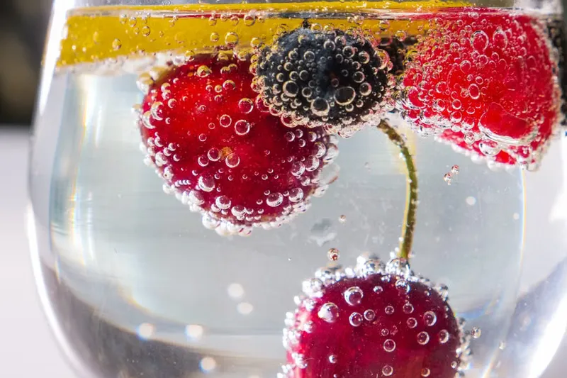 Lemon Cherry Berry Spa Water Recipe