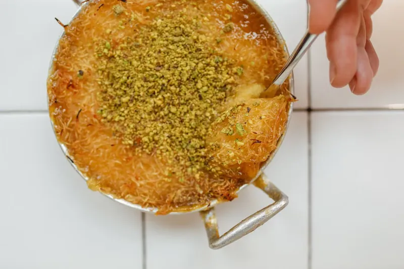 Basbousa Recipe - Middle Eastern Semolina Cake — photo 2