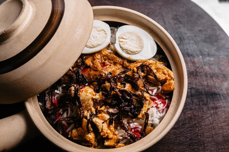 Spicy Egg Biryani Recipe with Figaro Olive Oil — photo 2