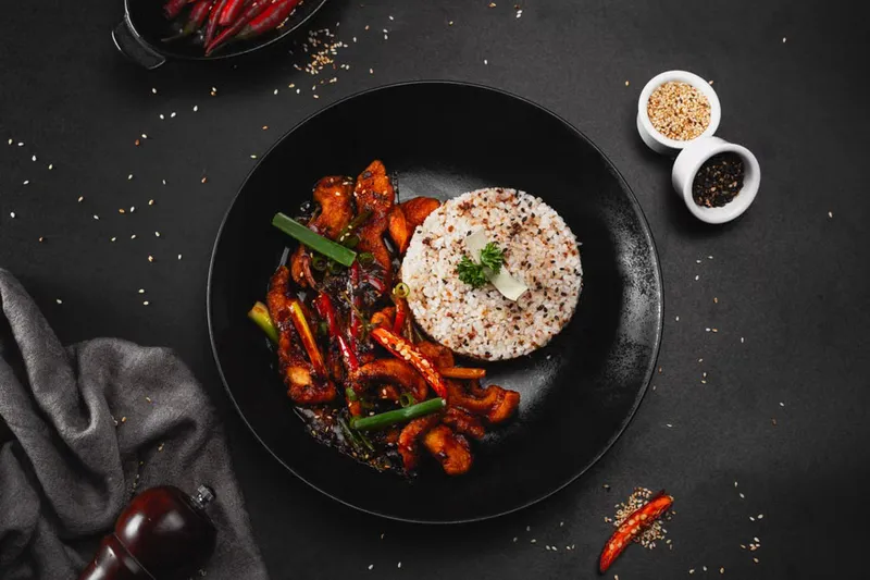 Pan Fried Chinese Chilli Chicken recipe