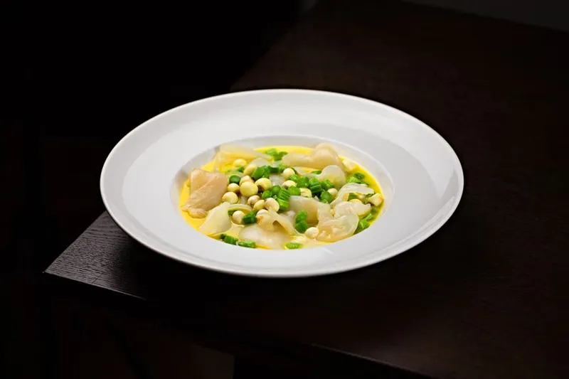 Pea And Spring Onion Soup Recipe