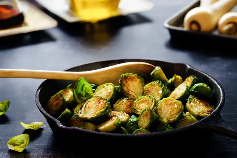 Pan Fried Brussel Sprouts Recipe