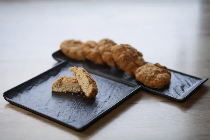 Eggless Sugarless Oats And Nuts Cookie Recipe