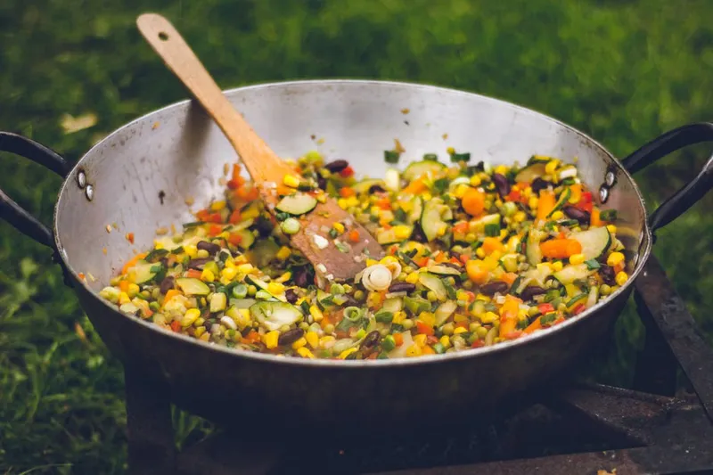 Greek Style Green Beans Stir Fry Recipe — photo 2