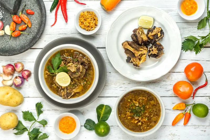 Sweet Potato, Celery & Peanut Soup Recipe