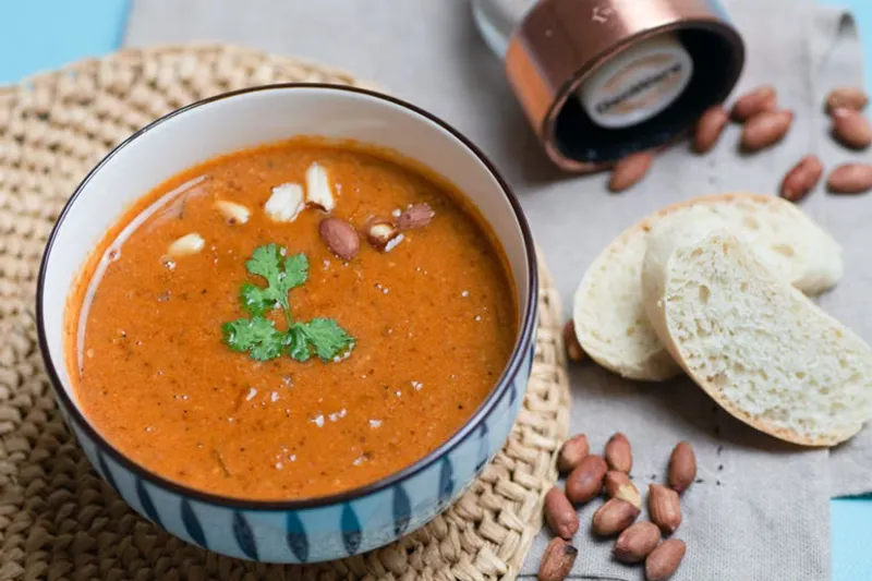 Sweet Potato, Celery & Peanut Soup Recipe — photo 2