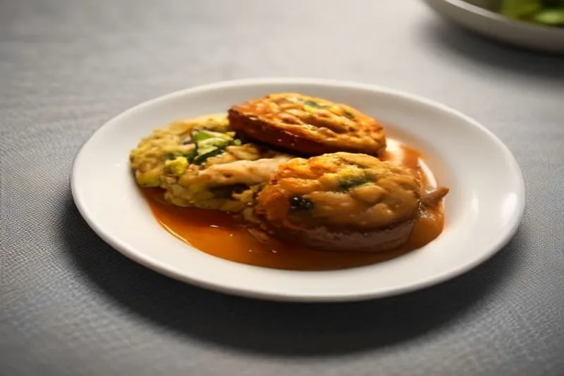 Mushrooms And Zucchini Puffs Recipe