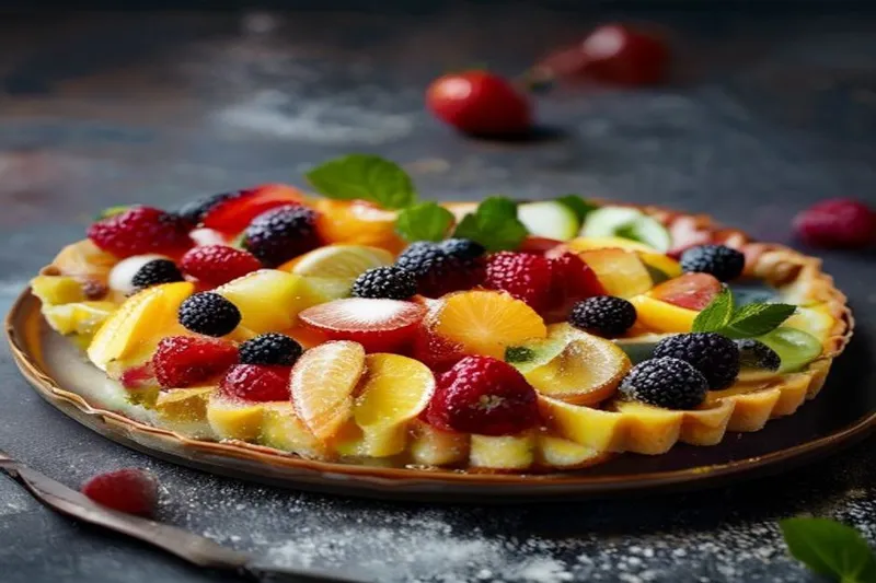 Fruit Tart Recipe - Vegan