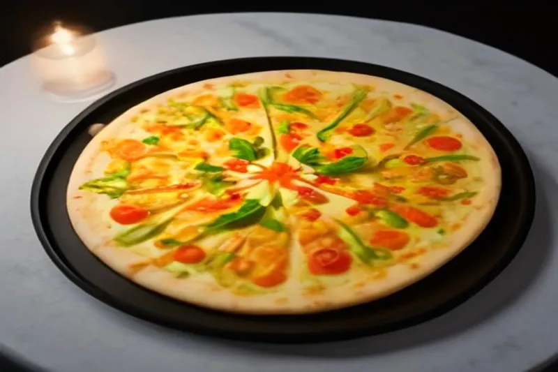 Vegetable Tortilla Pizza Recipe