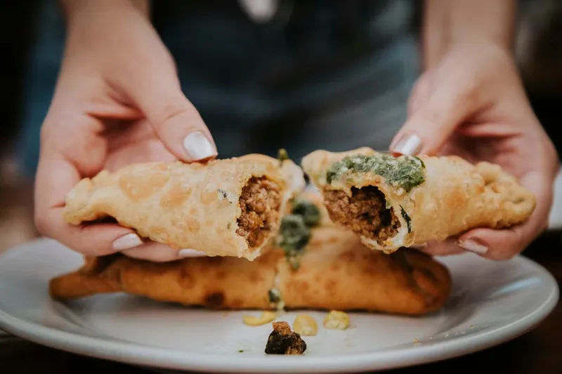 Spicy Mushroom Puffs Recipe (Empanadas stuffed with Mushroom Recipe) — photo 2