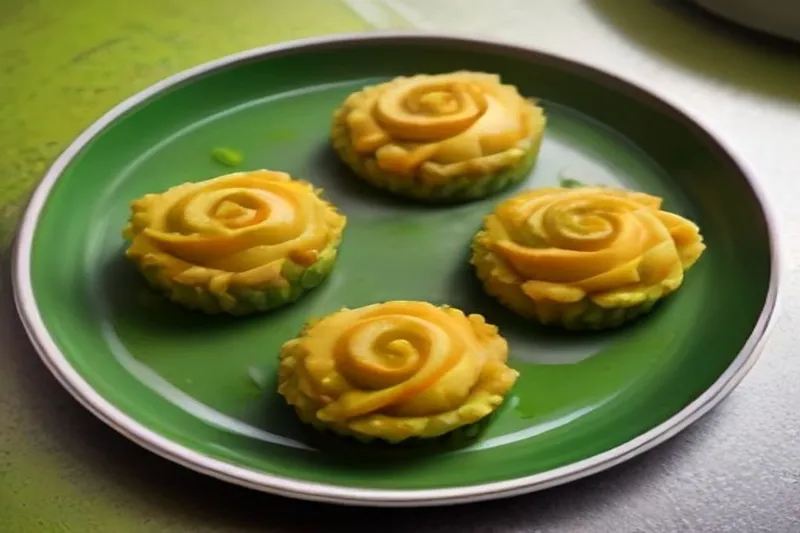 Spinach Khandvi Recipe - Savory Gram Flour Pinwheels With Spinach