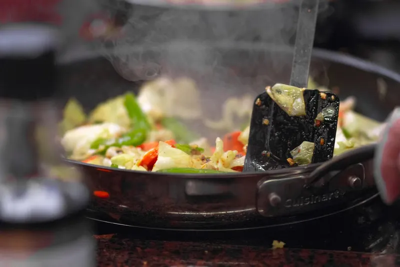 Chettinad Style Pepper Cabbage Recipe - Cauliflower Pepper Fry Recipe
