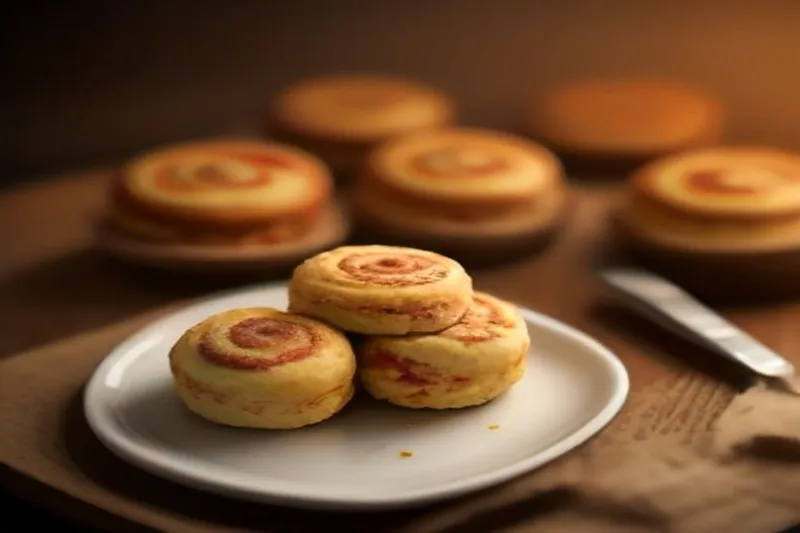Cheese and Bacon Pinwheels Recipe