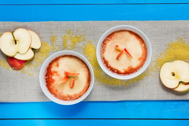 Banana Apple Porridge Recipe (Banana Apple Porridge)