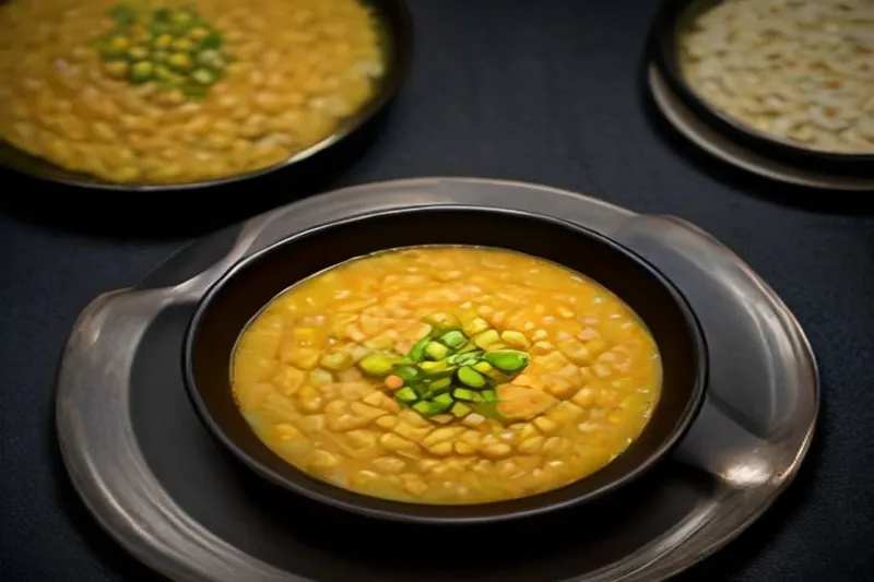 Tadkewali Masoor Dal Khichdi Recipe With Garlic & Onions