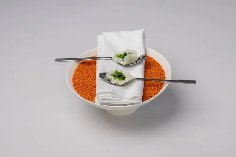 Lentil Bread Buttermilk Recipe (Lentil Piles in Yogurt Surri)