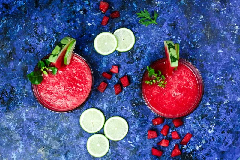 Watermelon Margarita Granita Recipe