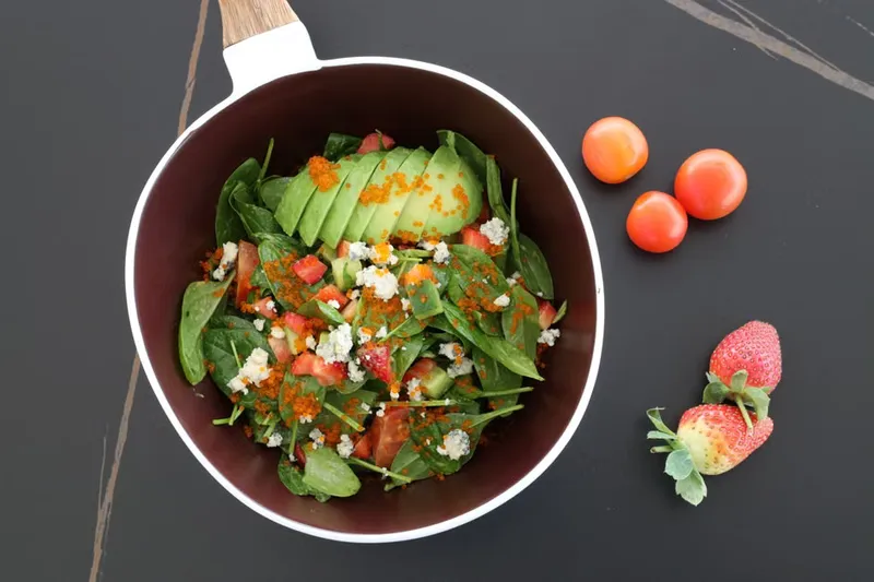 Strawberry and Avocado Caprese Salad Recipe