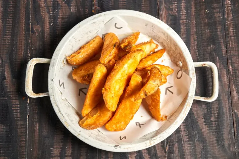 Tandoori Potato Wedges Recipe
