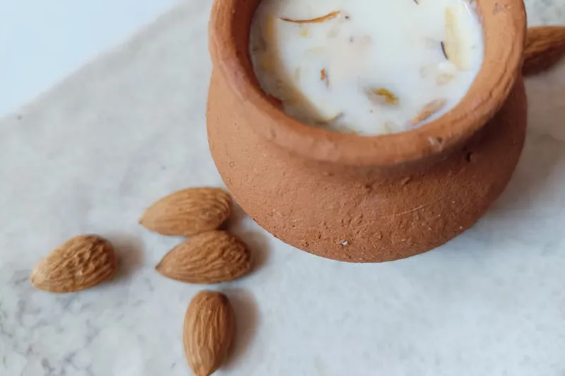 Badam Milk Recipe - Almond Milk — photo 2